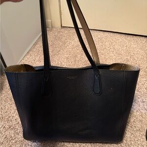 Tory Burch Black Leather Tote
